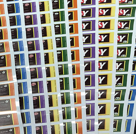 Product Sticker Samplings